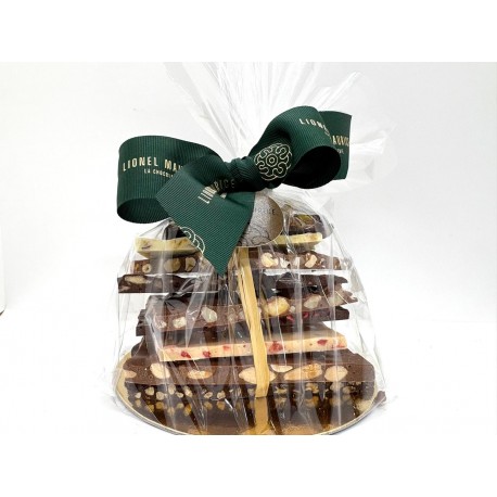 Assortiment de chocolats cassés 400 grs